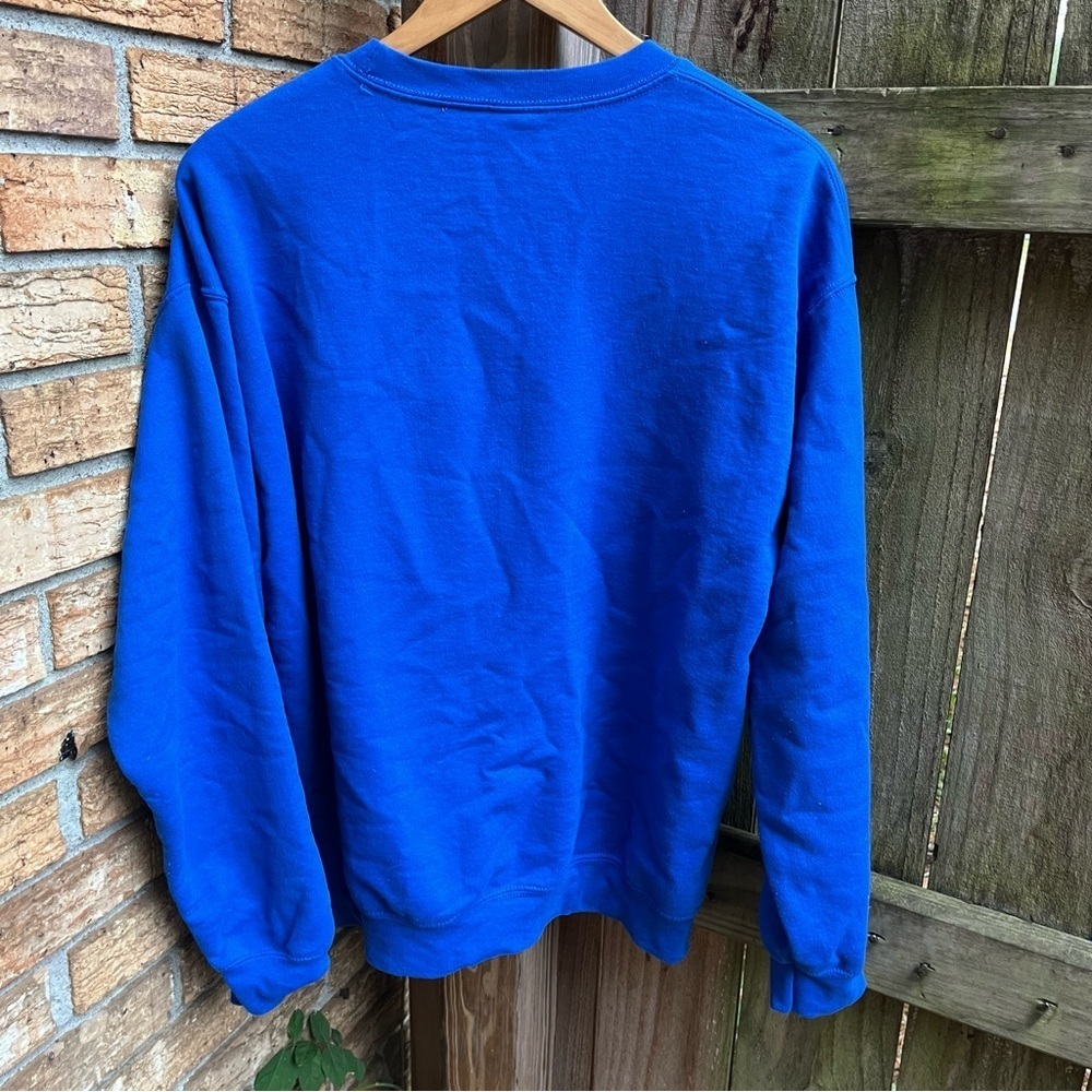 Gildan Blue College of Engineering Men's Crewneck Sweater - Picture 3 of 3